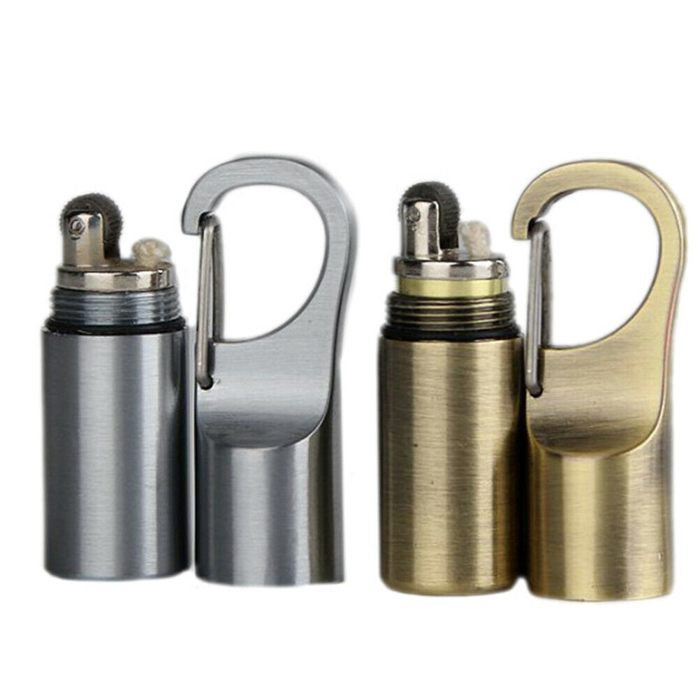 Kerosene lighter capsule gasoline lighter inflated key chain lighter buckle Fad