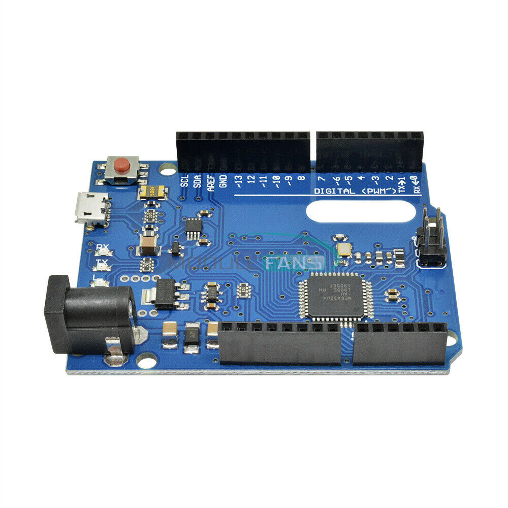 2PCS Leonardo R3 Pro ATmega32U4 Micro USB Arduino Compatible Without Cable