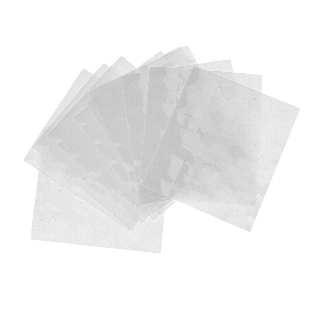 200pcs/Pack Round Dot Double-sided Adhesive Tape for Wedding Party Decor