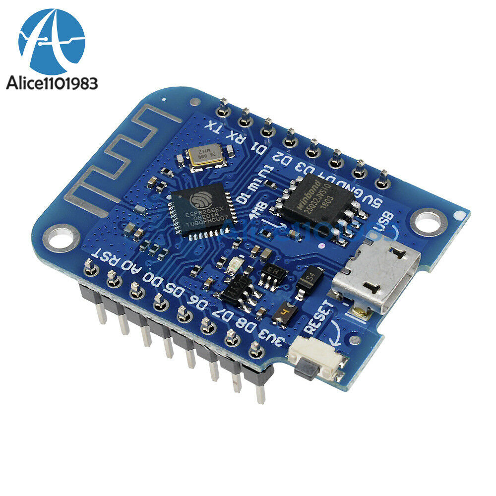 Wemos D1 Mini V3.0.0 WIFI Internet ESP8266 CH340G Development Board For Arduino