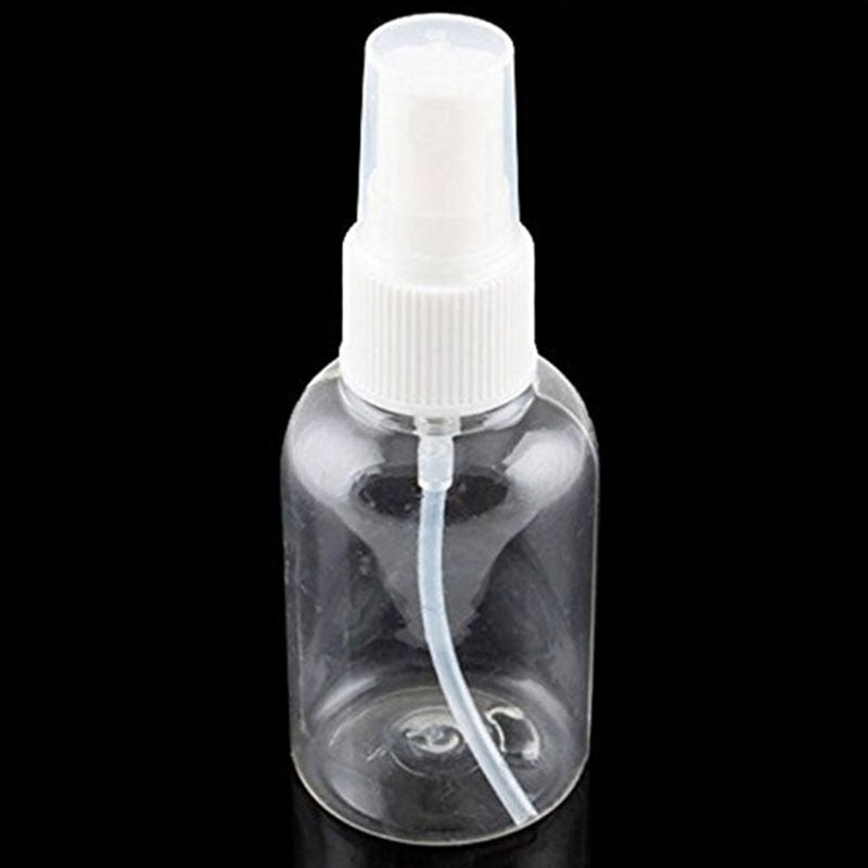 5Pcs Clear 50ml Empty Spray Bottle Travel Transparent Plastic Perfume Ato.l8
