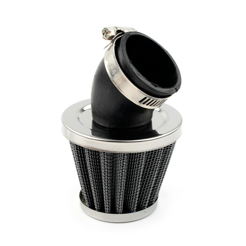 38mm Motorcycle  Bent Neck Air Filter For Pit Bike ATV Quad GY6 Moped Scooter