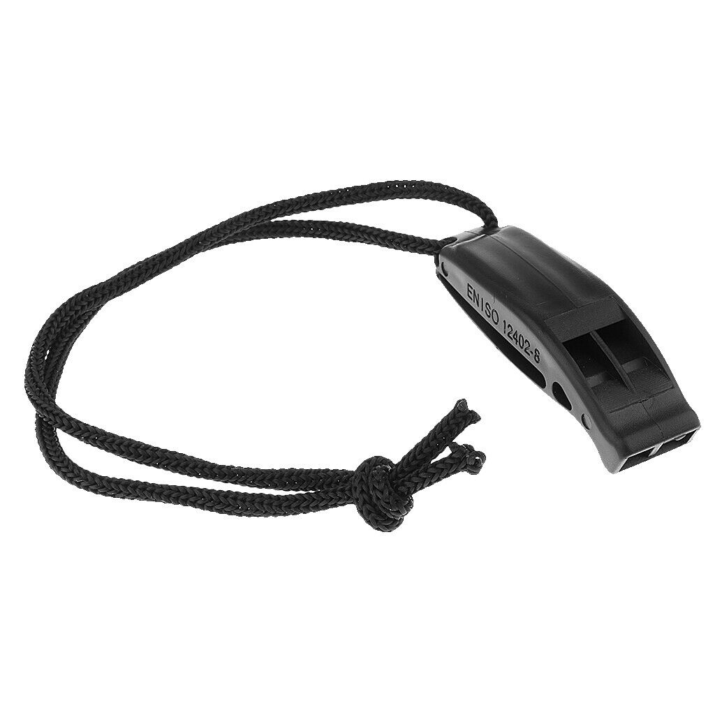 Safety Whistle with Lanyard for Boating Hiking Emergency   Signaling