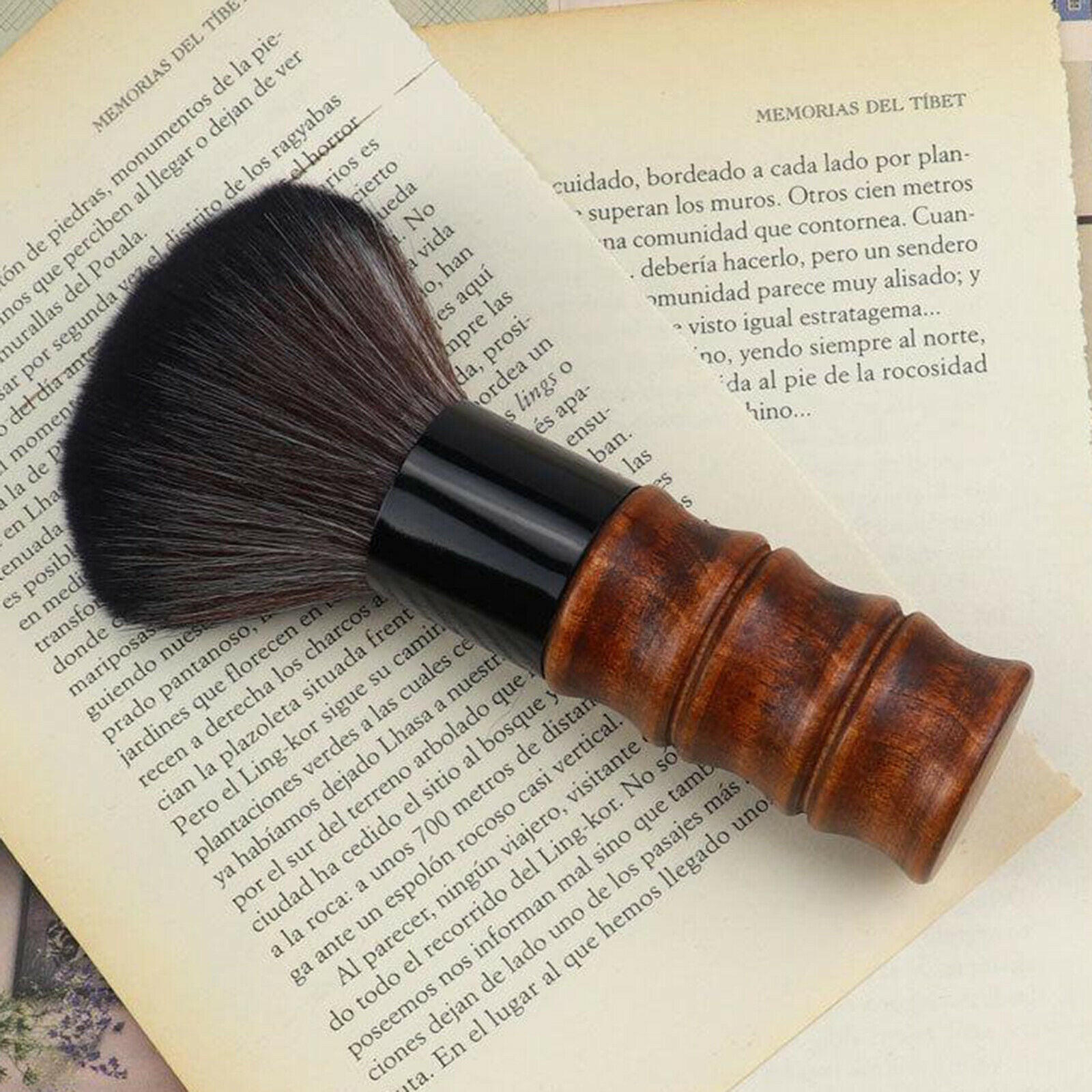 Professional Hair Brush Natural Fiber for Hair Cutting Hair Styling Tool