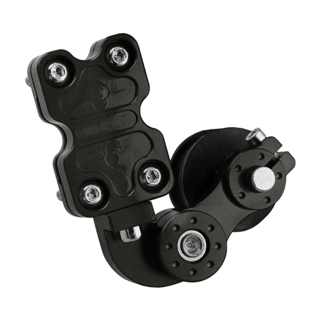 Black Motocycle Chain Tensioner Roller Bicycle for ATV Dirt Bike Durable