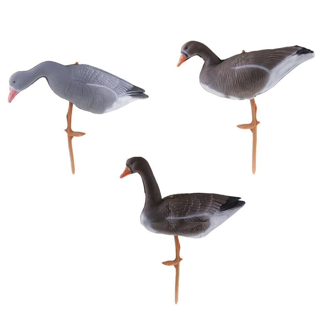 2 Shapes Full Body Goose Hunting Decoy Garden Lawn Decoration