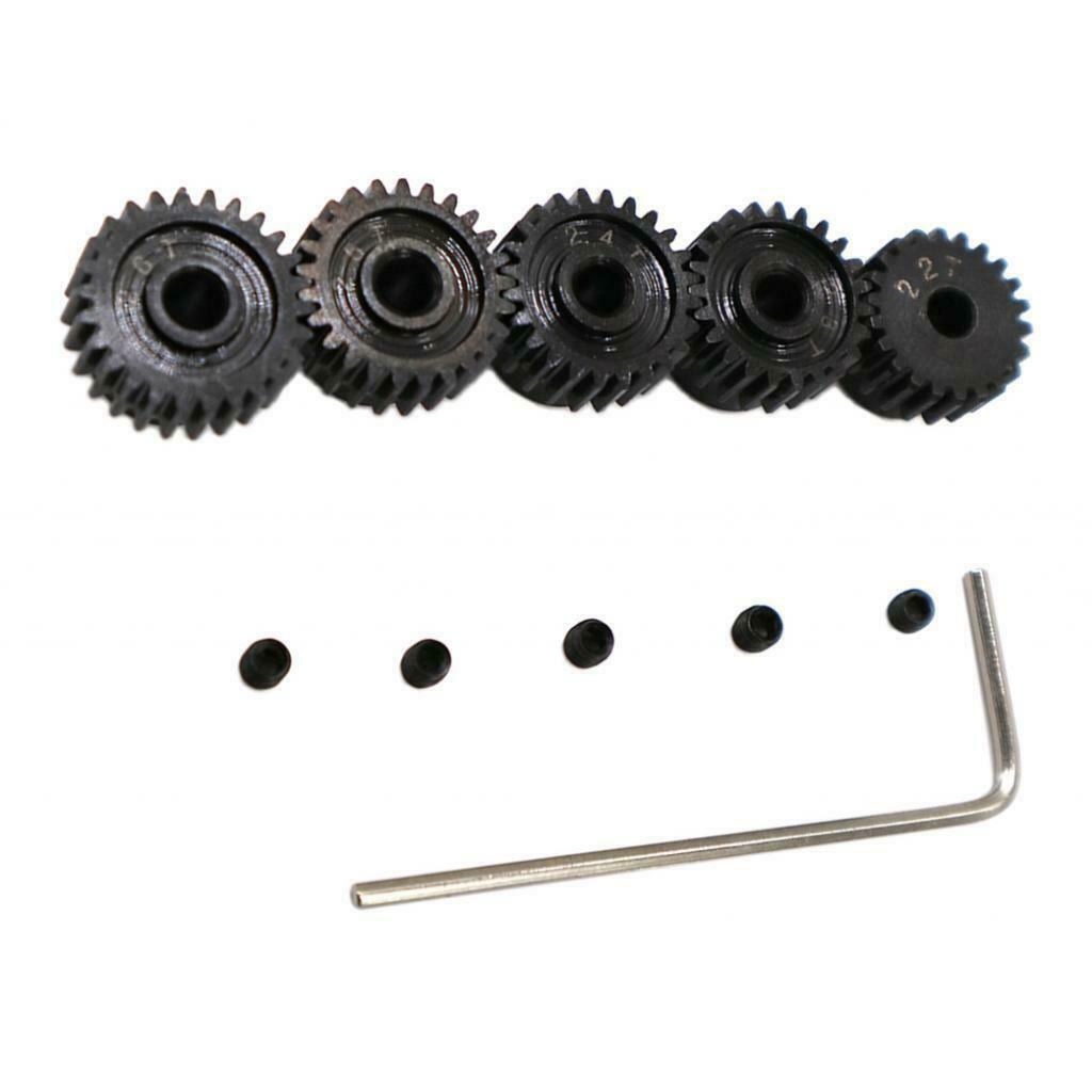 22T-16T Motor Pinion Gear Set for 1/8 Rc Car Engine