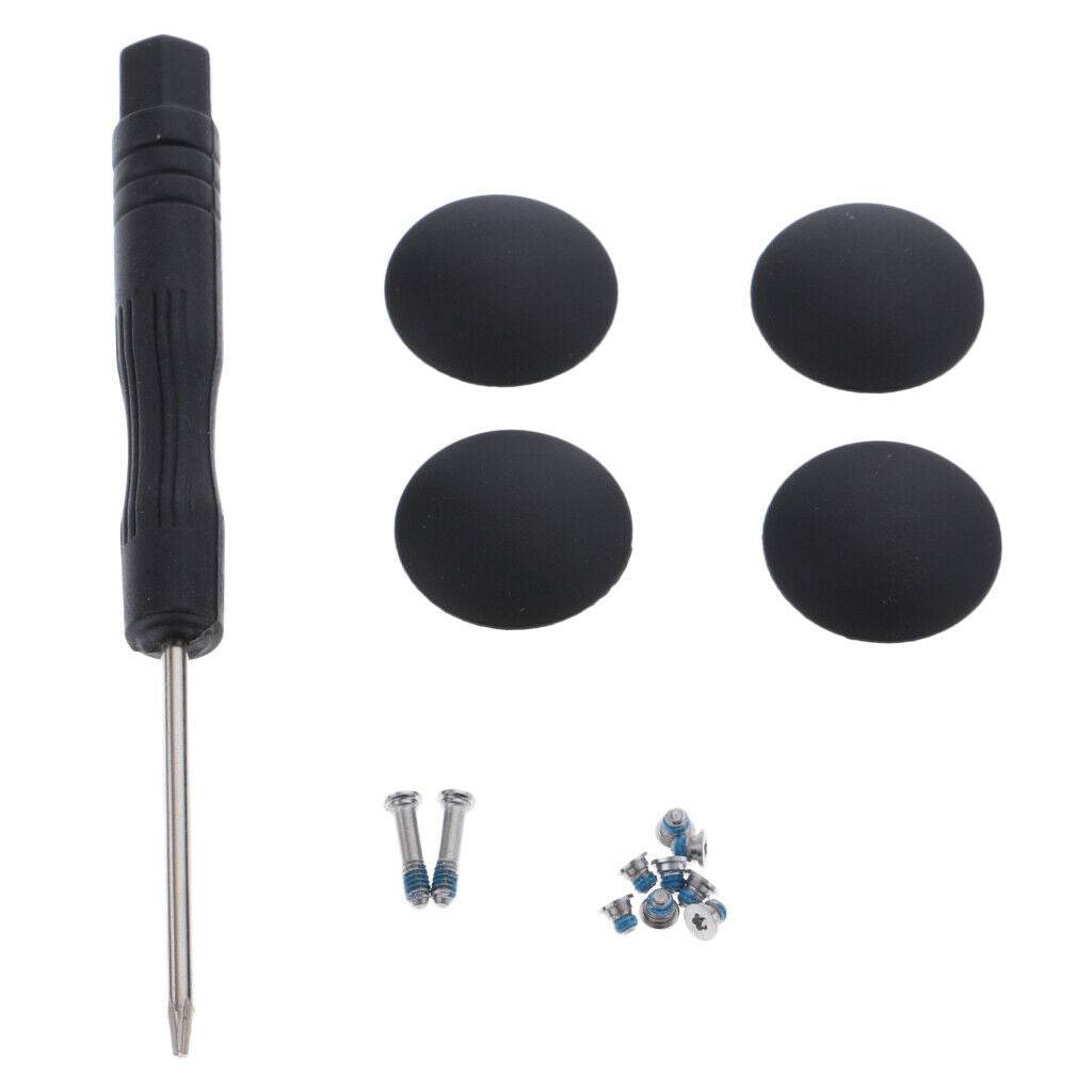 For A1369 A1370 A1465 A1466 Rubber Bottom Case Cover Feet Kit+Screw Set+Tool
