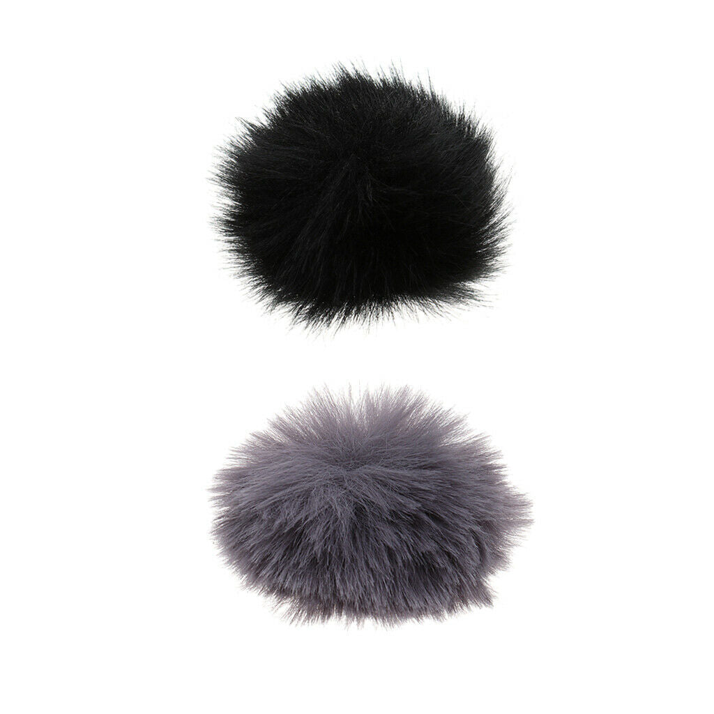 Professional Meeting Lavalier Collar Microphone Fur Windscreen Accessory