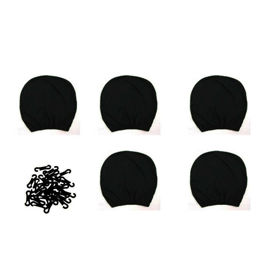 Universal Breathable seat cover 5 Seat Black Four seasons For Car Truck Suv