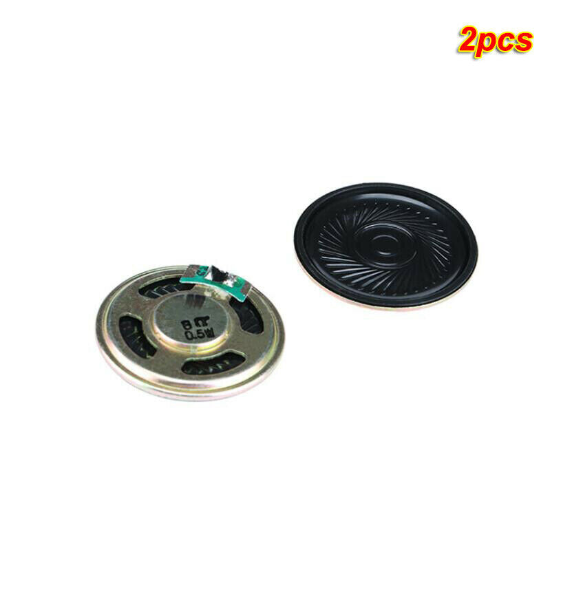2pcs Small speaker 4CM 8ohm 0.5W Audio Parts Speaker Components