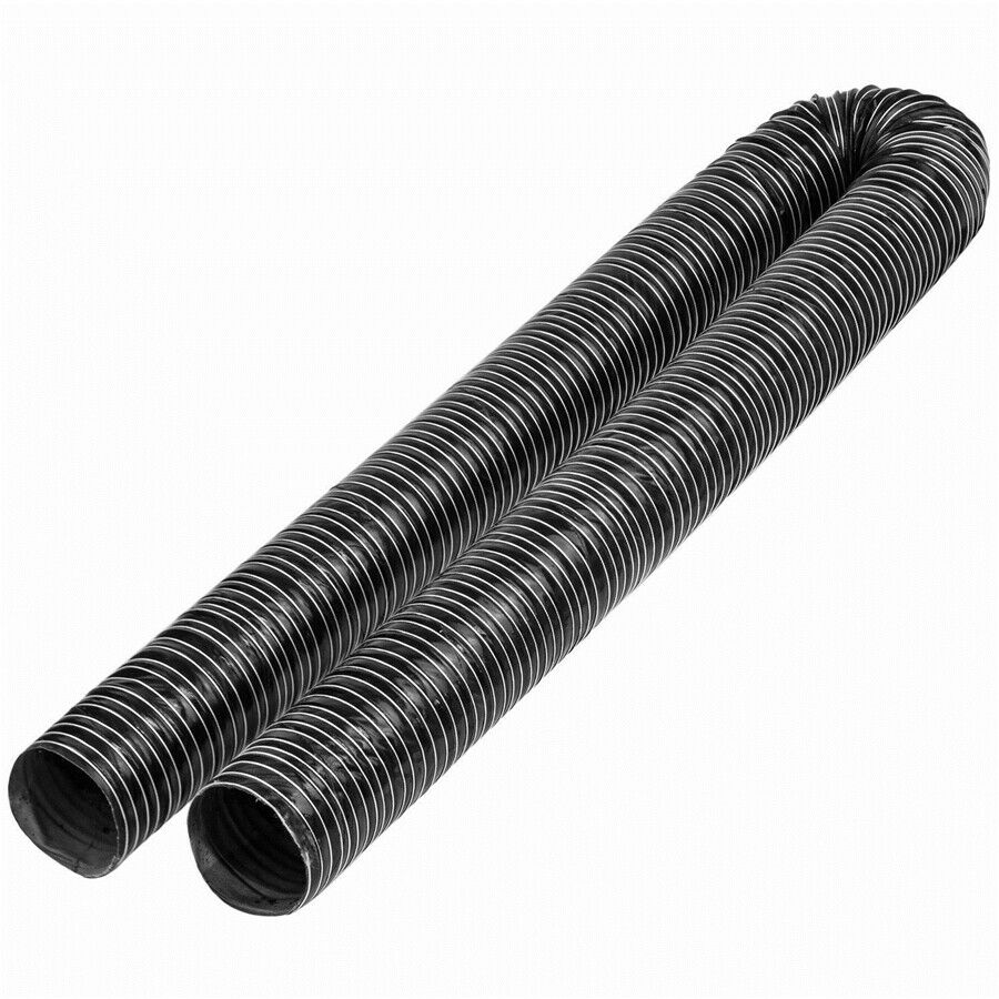 Car Hood Air Intake Pipe 1 Meter Air Ducting Hose Tube 76mm Flexible Filter Pipe