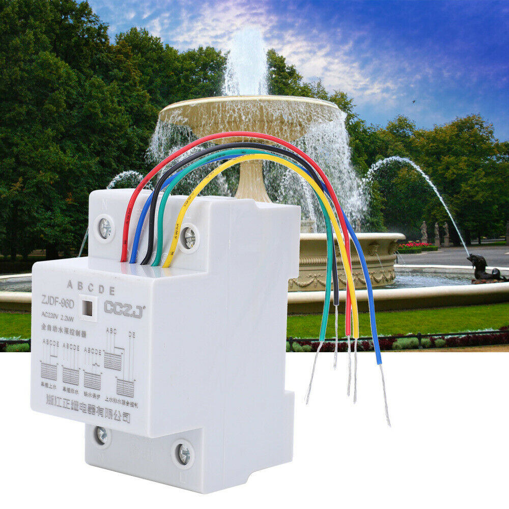 ZJDF-96D 30A Automatic Water Level Controller Switch Water Pool Pumping Control