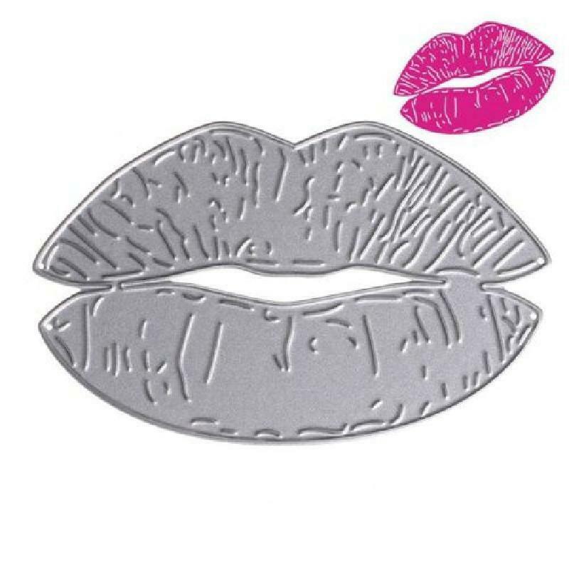 DIY Lips Metal Cutting Dies Stencil DIY Scrapbooking Embossing Album Paper Card