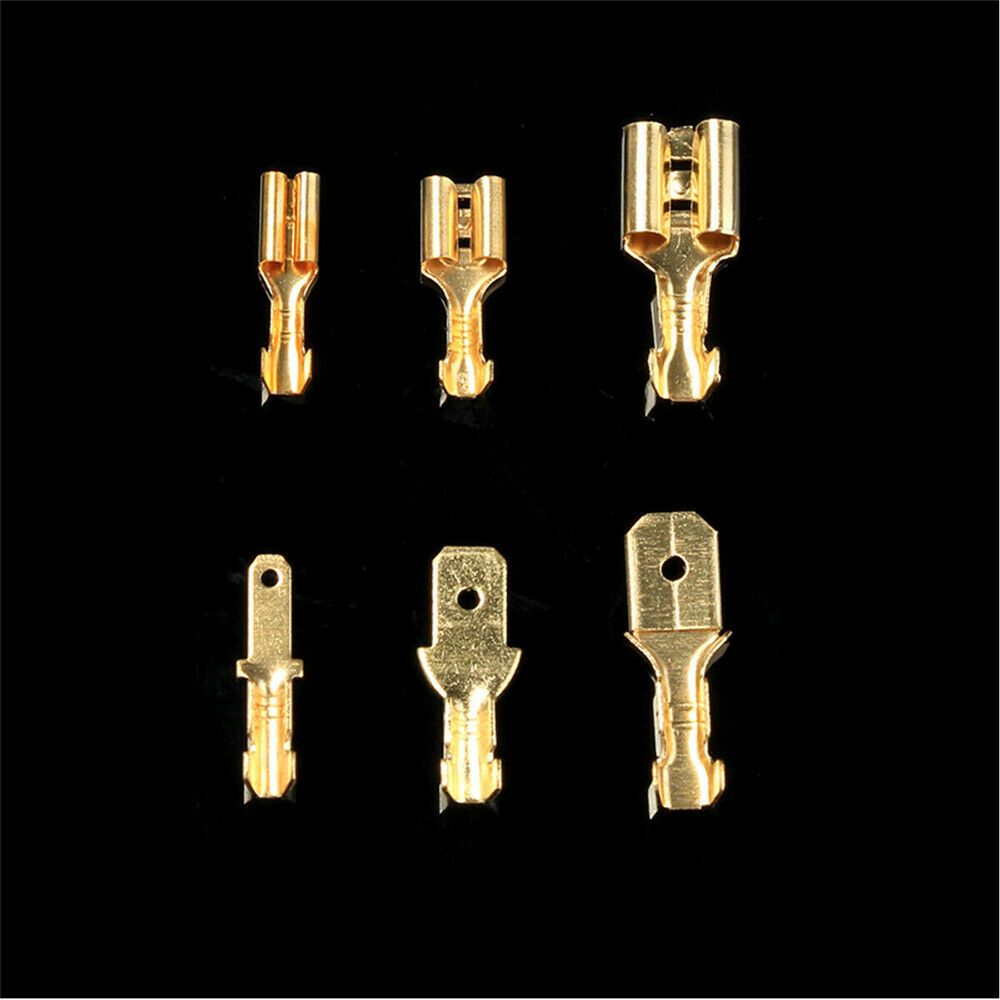270PC Assortment Terminal Set Electrical Wire Crimp Connector Male &Female Spade