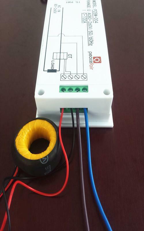 AC 100A 80-260V Digital Voltmeter ammeter power meter（with USB）PZEM-004
