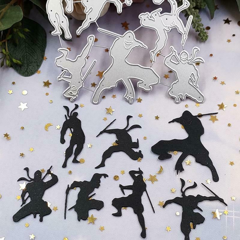Warrior Metal Cutting Dies Stencil DIY Scrapbooking Album Paper Card Template