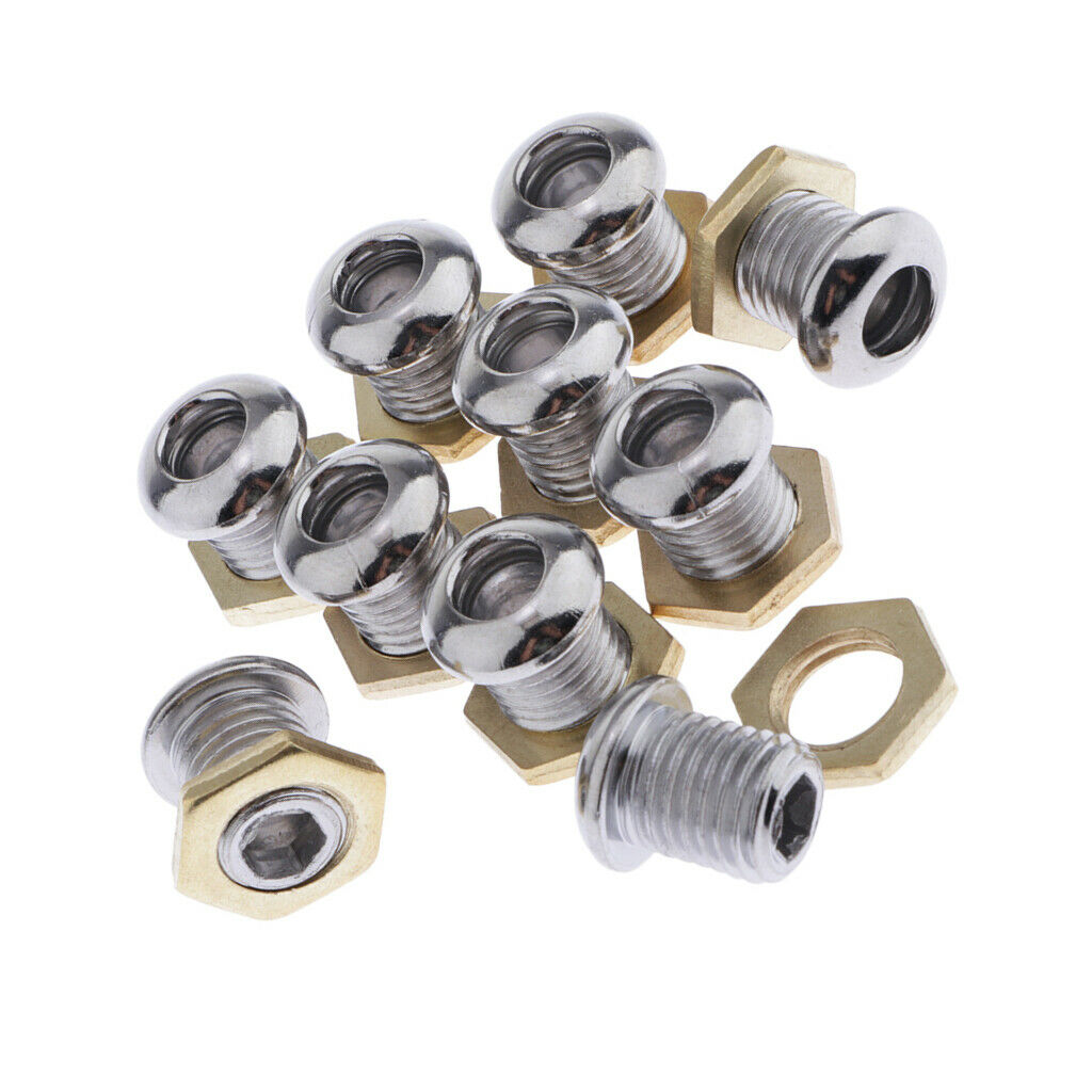 50pcs/pack Drum Strainer Drum Air Vent Chrome for Bass Drum Kit Parts Accs