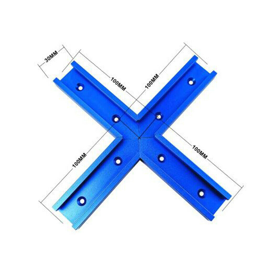 8x Heavy-duty Alloy Miter Track Stop T-Slot T-Tracks Woodworking 100mm