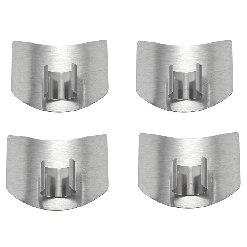 4 Pack Stainless Steel Finger Guard Finger Protector Safe Knives Guard Chop SaC4