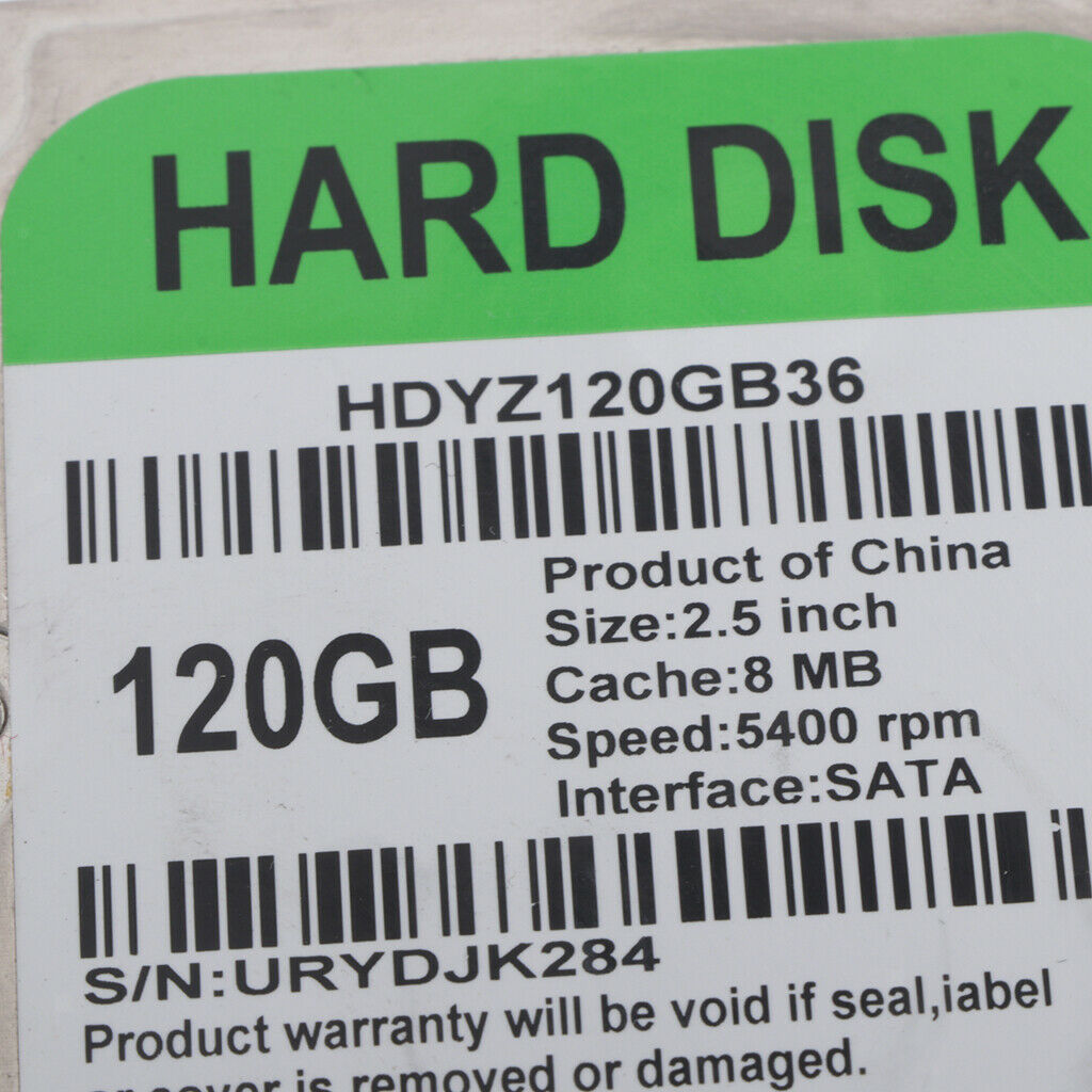 Set of 2 2.5 inch SATA HDD Laptop Internal Hard Drive Disk 160GB 8M Cache
