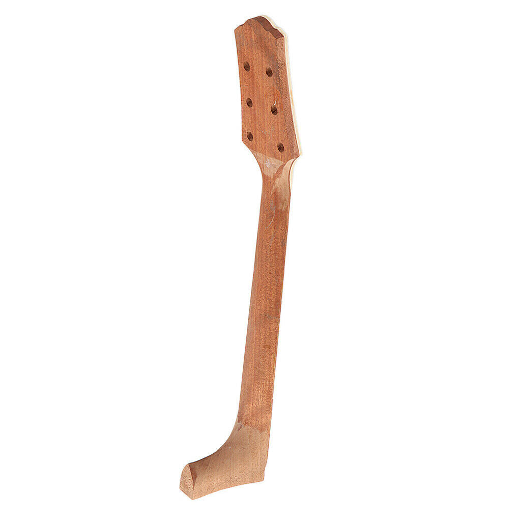 22 inch Unfinished Guitar Neck Replacement Mahogany Neck Fingerboard for Folk