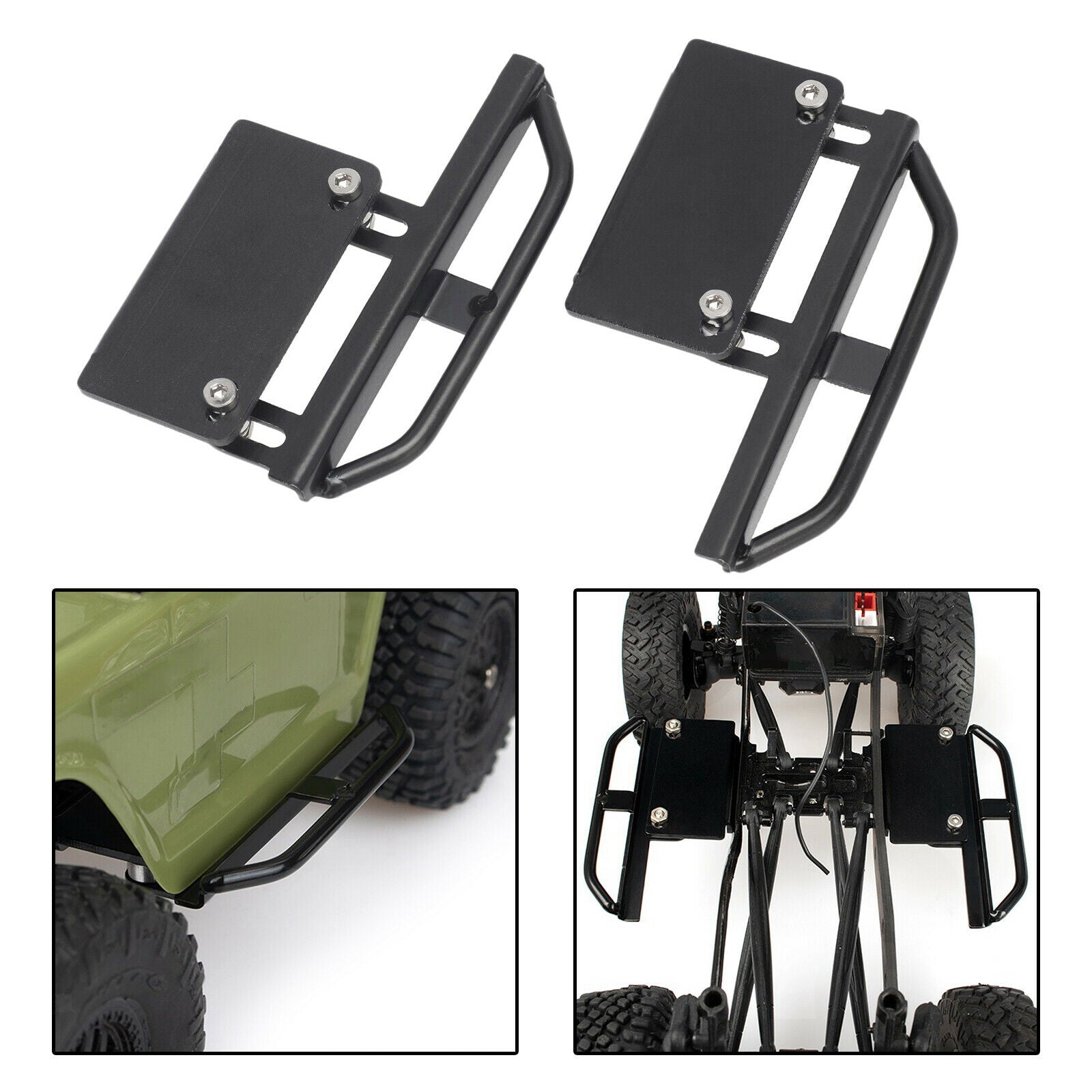 Upgrade Side Step Board for Axial SCX24 90081 1/24 RC Crawler Car Parts