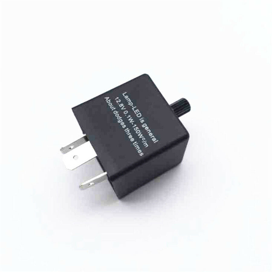 3 Pin Adjustable Electronic LED Flasher Relay for Car Turn Signal Blinker Light