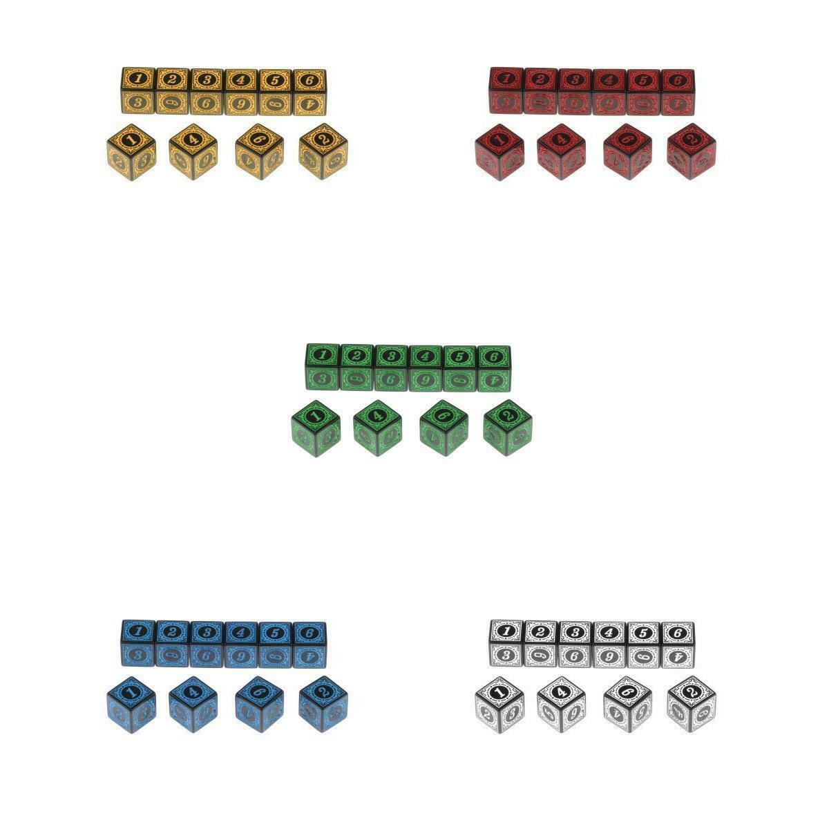 50pcs Dices Table Role Tabletop Party Entertainment Dice Gifts for Kid