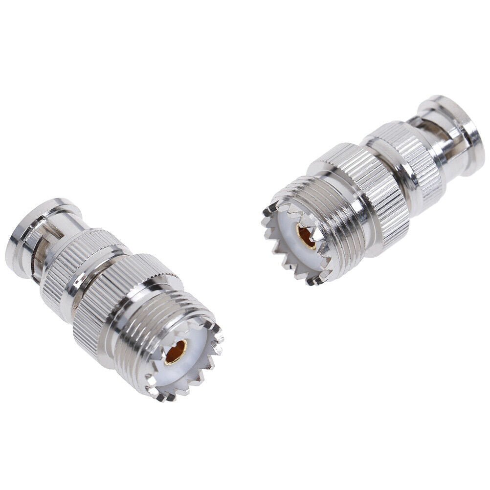 1PC BNC male plug to SO239 UHF female jack RF coaxial adapter cable conne.l8