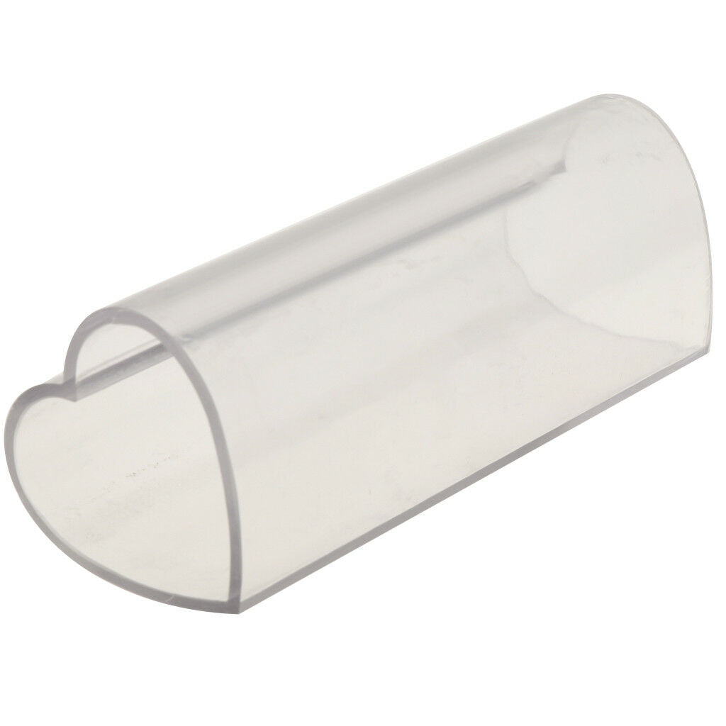 Heart Plastic Candle Making Mould DIY Handmade Candle Soap Mold 51x51x152mm