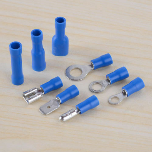 360Pcs Insulated Car Electrical Wire Terminals Crimp Connector Spade Set Kit