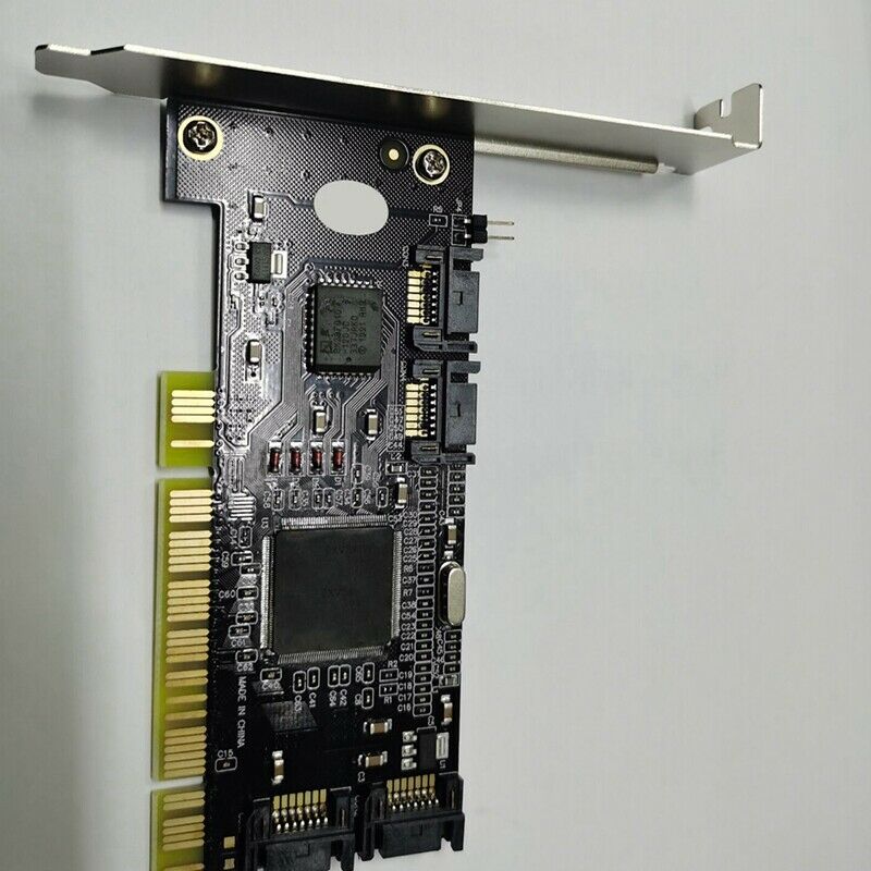 PCI Sata Internal Ports Raid Controller Card (4-Ports) Sil3114 Chipset Sata CaQ8