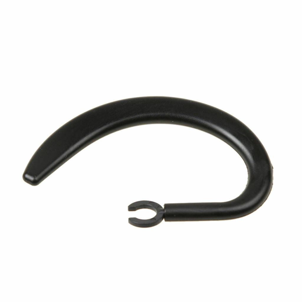 12x Replacement Spare Ear Hook Earloop For Bluetooth Headset Black