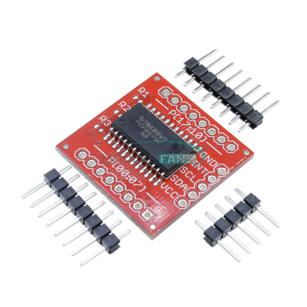 16 bit SMBus I/O ports PCF8575 IIC I2C I/O Extension Shield Module  For Arduino