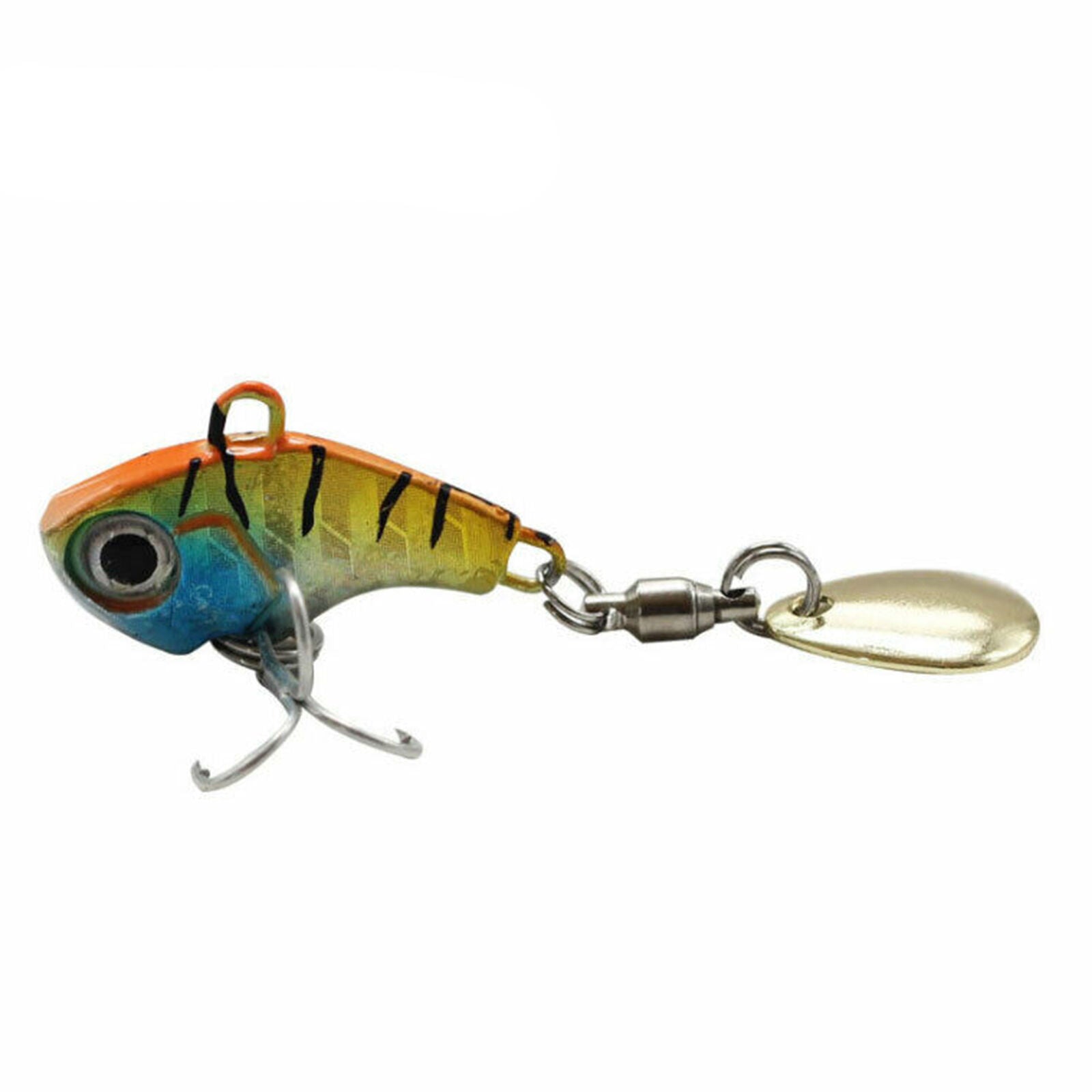 5pcs Pike Sea Fishing Spin Tail Jig Lures 7g Set in Box Bass Perch Trout