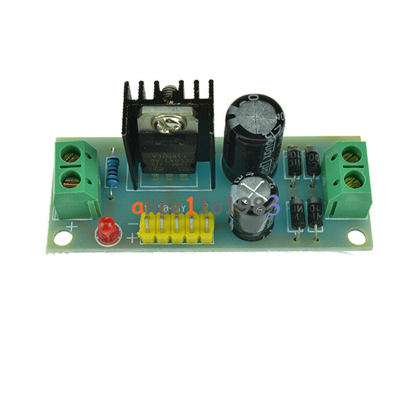 L7805 LM7805 Step Down Converter 7.5V-35V to 5V Regulator Power Supply Module