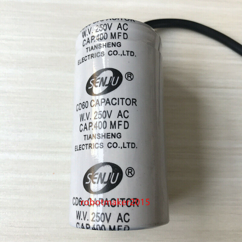 CD60 Motor Start Capacitor 400 MFD 400UF 250VAC 250V HVAC Capacitor