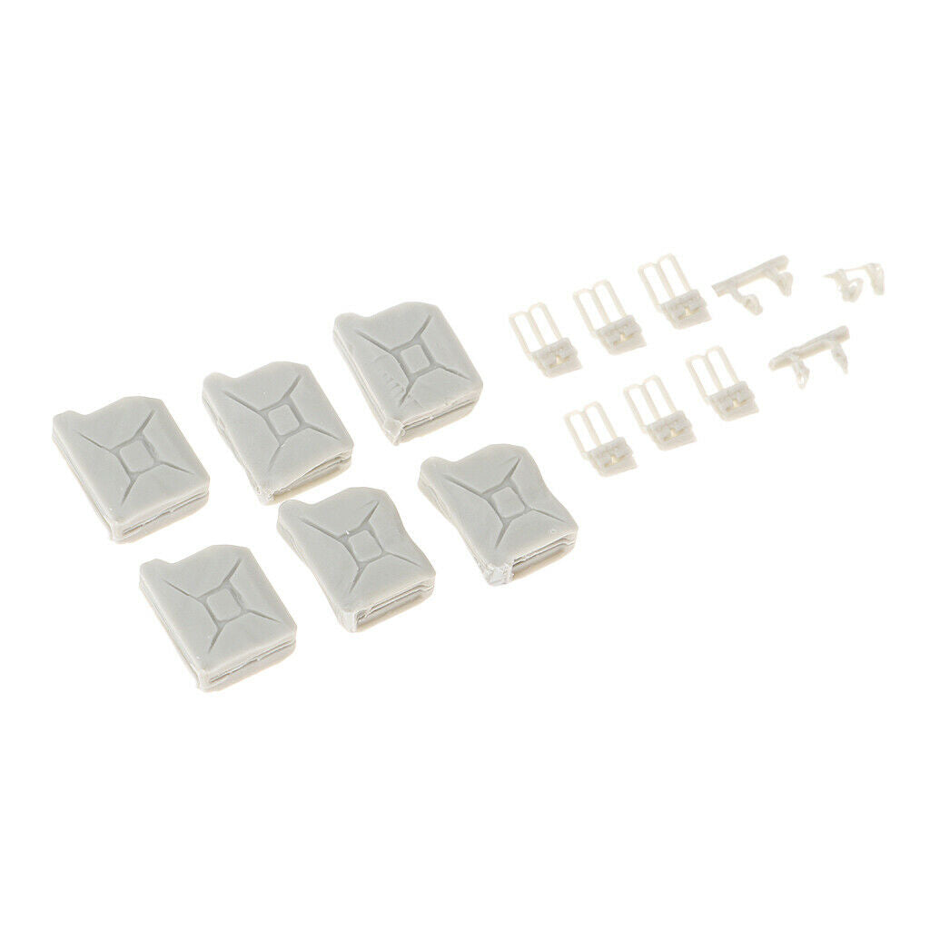 Unpainted Unassemebly Kit 1/35 WWII German Army Old Oil Tank Drum 20L Mini