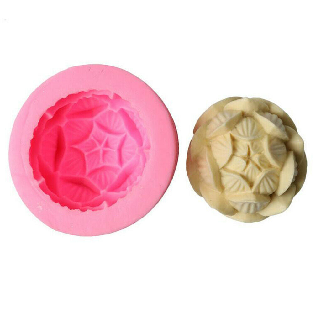 Silicone Cake Mold Fondant Mould Sugarcraft Decorating Baking Tool Lotus