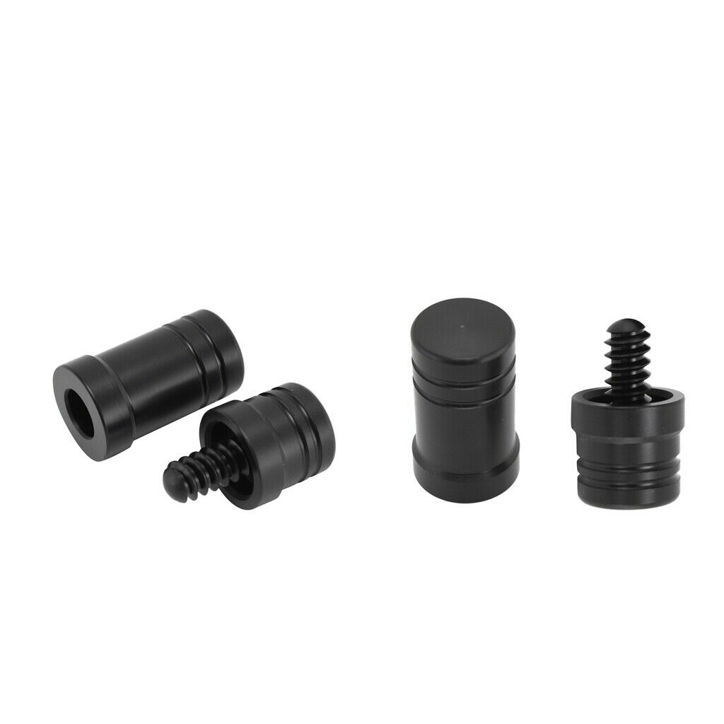 4Pcs Durable Joint Protectors For Billiard Pool Cues Stick w/ 3/8x10 Joint