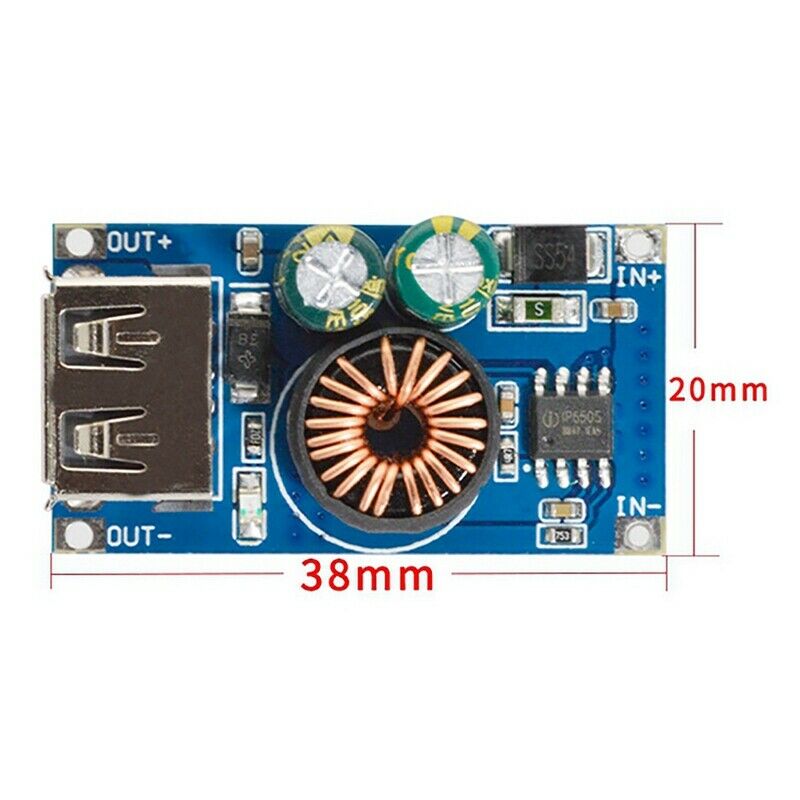 USB DC  Module 12V 24V to QC2.0 QC3.0 Fast Charge Mobile Phone Charging Board W5