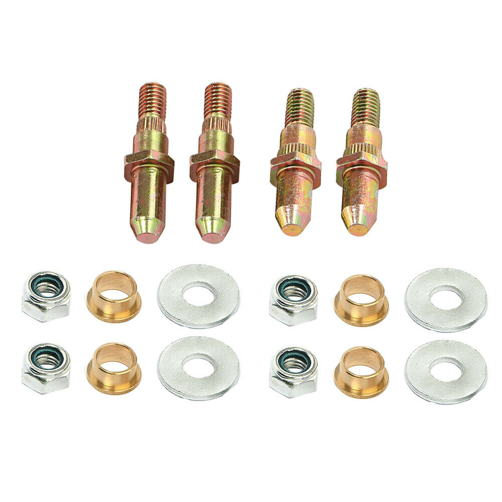 Door Door Hinge Pins and Bushing Repair Set 4 Pins 2 Door Fits Chevy Truck