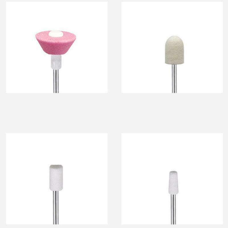 Electric Manicure Head Replacement Device Nail Cuticle Files Tools Pedicure