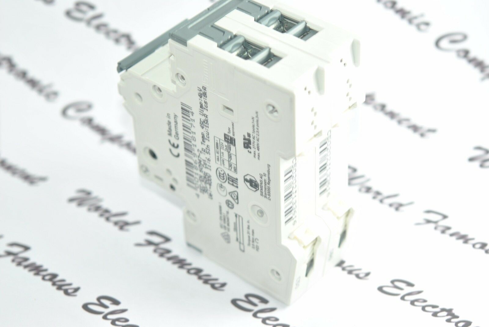 1pcs - SIEMENS 5SY4250-7 MCB-C50 50A 2P Circuit Breaker