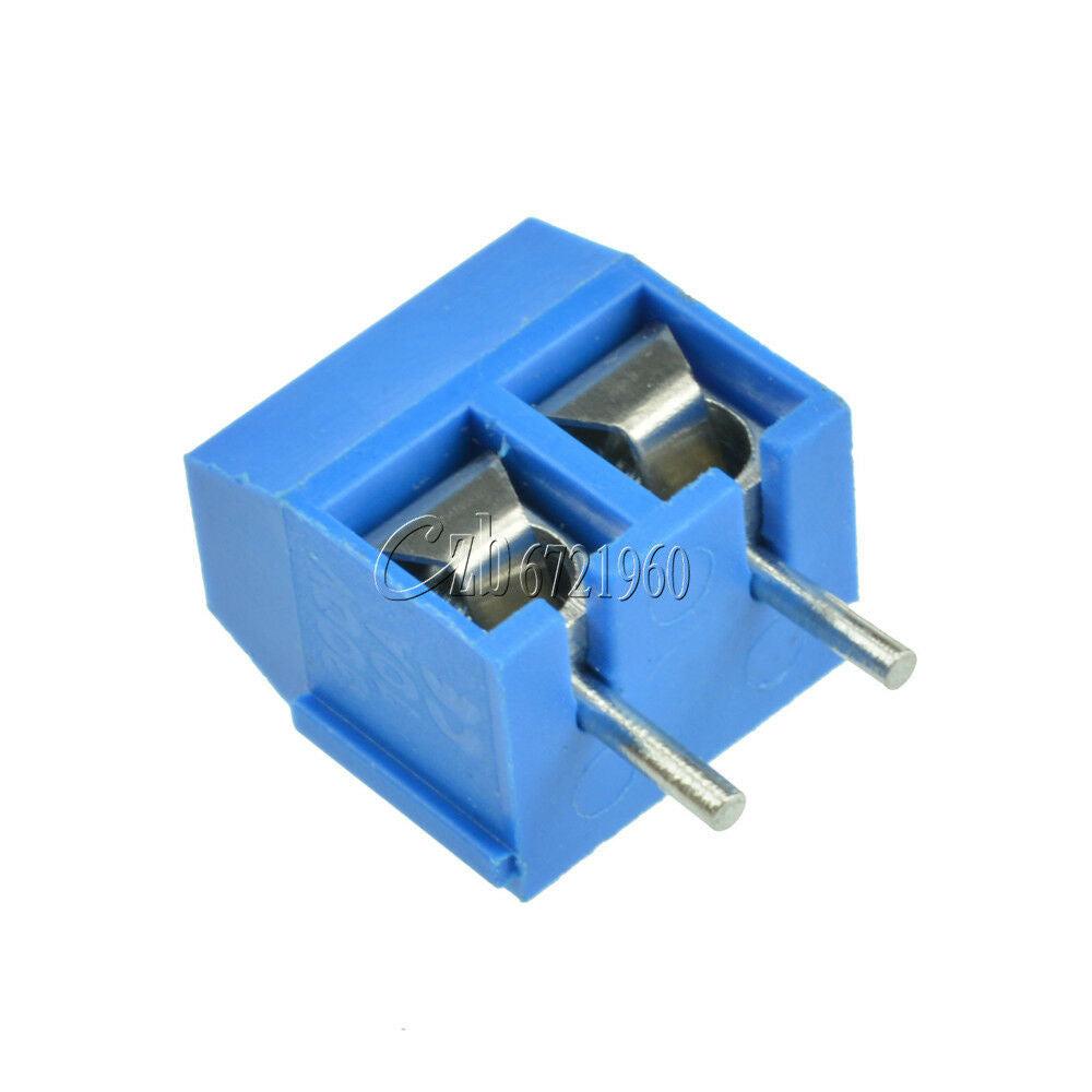 20PCS KF301-2P 5.08mm Blue Connect Terminal Screw Terminal Connector GOOD