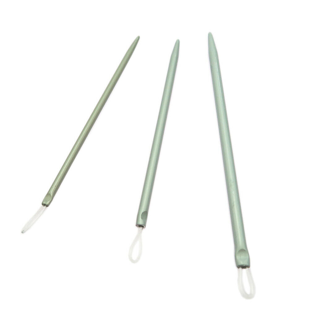 3 Pack Alloy Weave Wool Sewing Needles Accessories Needlework Craft 3 Sizes