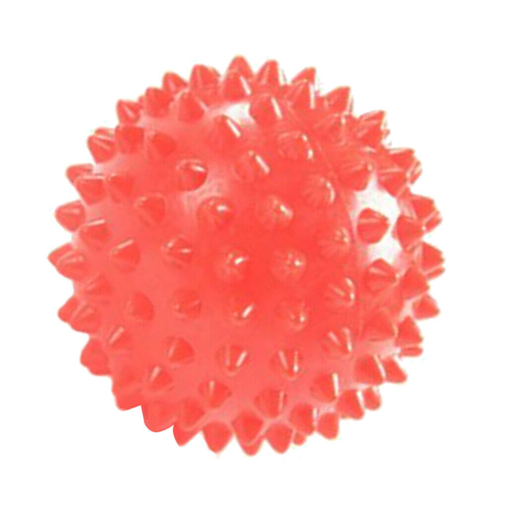 7 cm Orange Massage Ball Spiky Foot Care Hand Massager Back Muscle Roller Deep