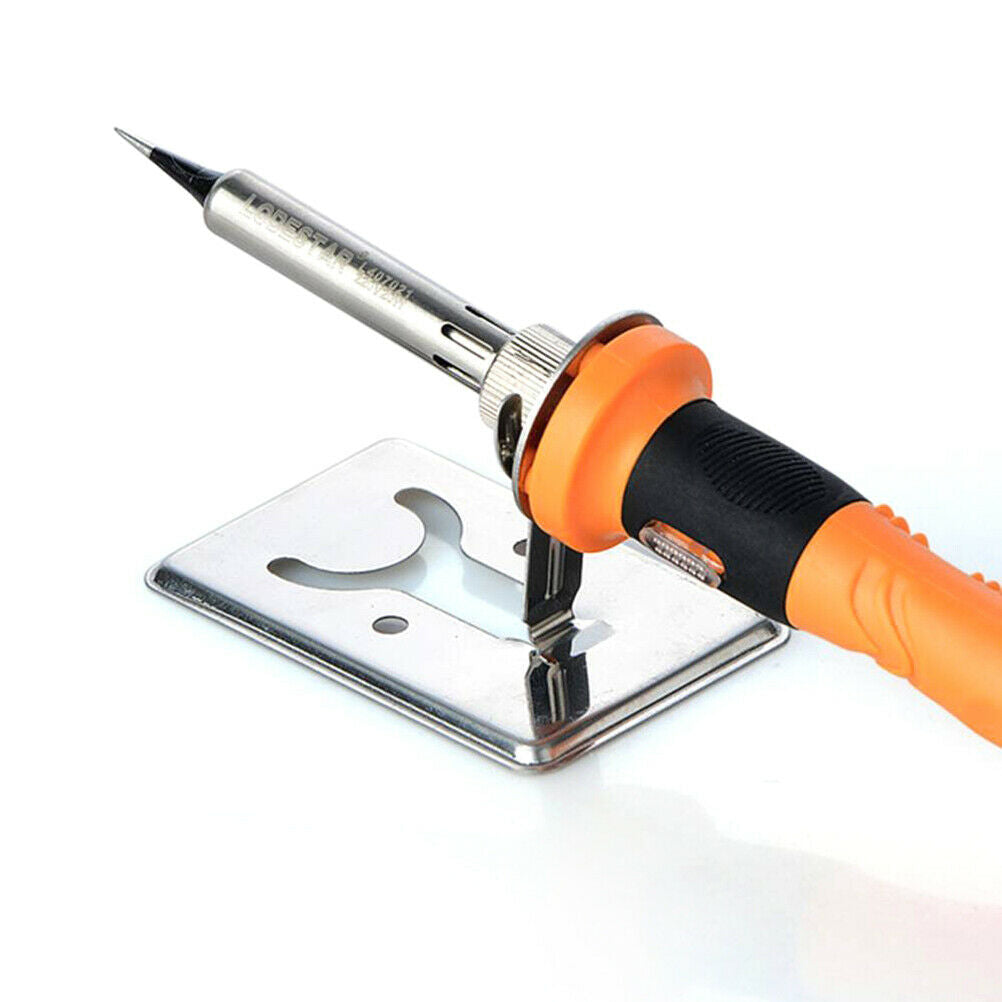 2Pcs electric soldering iron pen holder metal base solder iron stand diy tool DD
