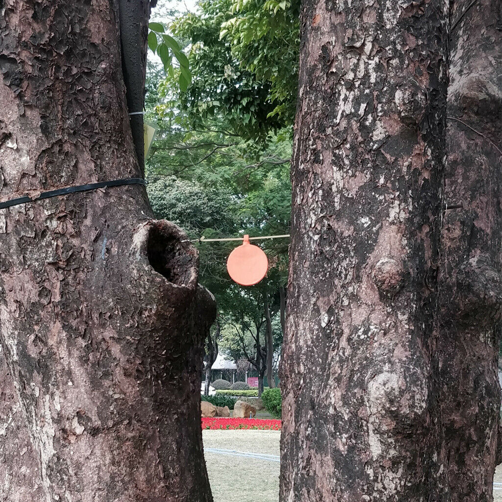 4 Packs Orange Slingshot Target Aim Hunting Practicing Aids Trainer Equip